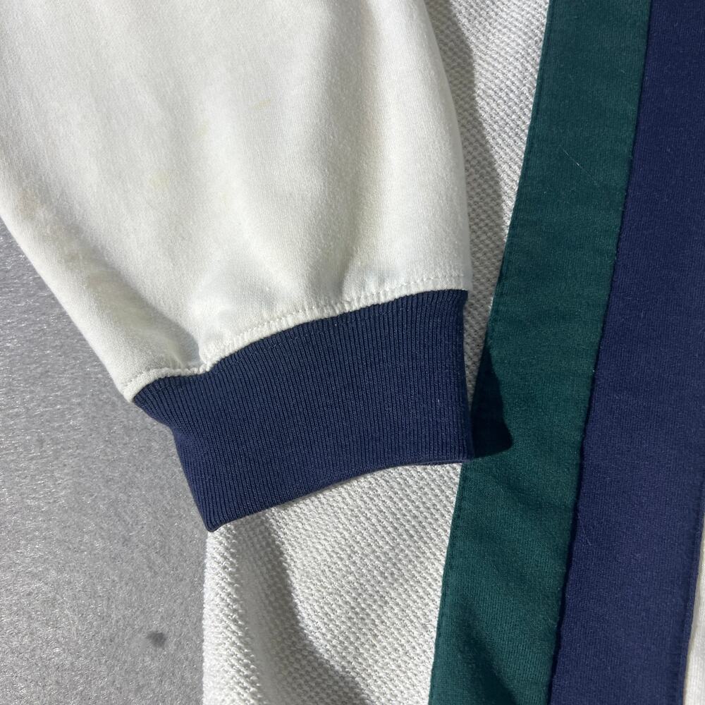 Vintage Van Heusen Colorblock Rugby Polo Sweatshirt L - Picture 6 of 14